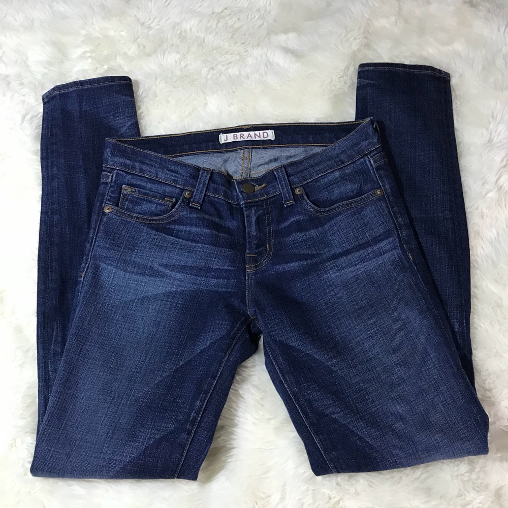 J Brand Low Rise Skinny Jeans